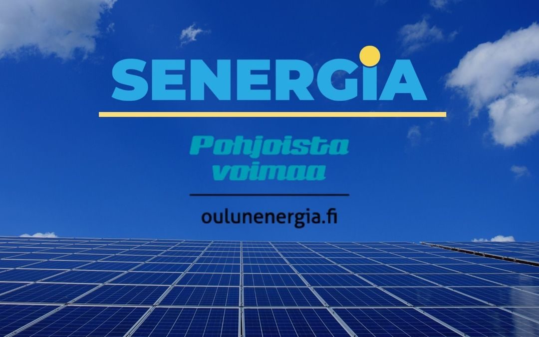 Senergia levererar 9,2 MW solpaneler till Oulun Energia i Finland!