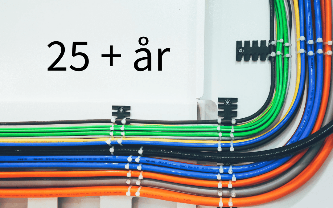 Inlägg 8 – Kabeltillbehör som håller 25+ år!
