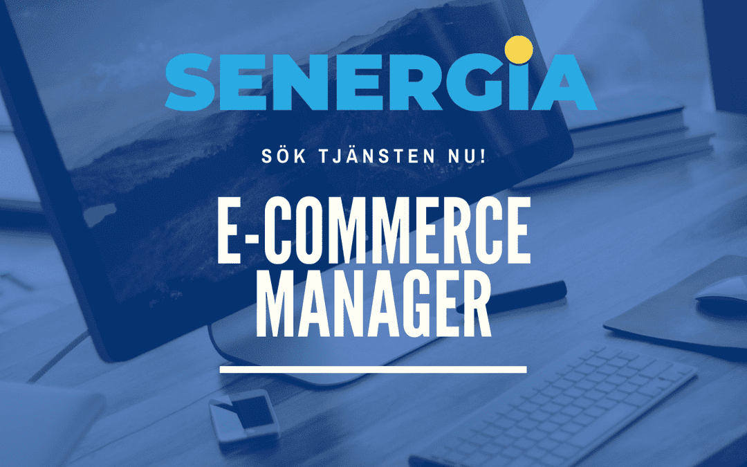 Vi söker en E-commerce manager!