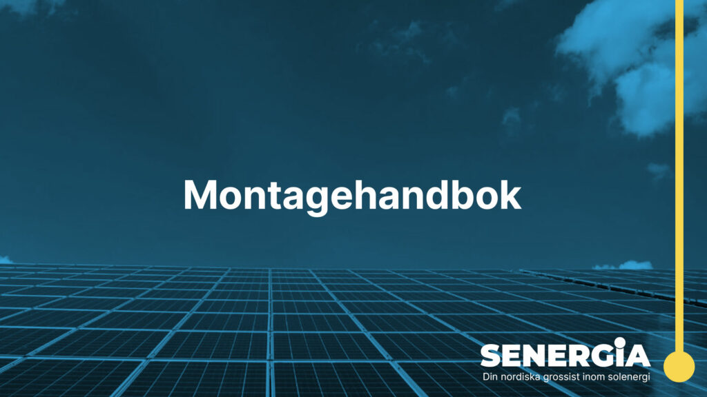 Montagehandbok