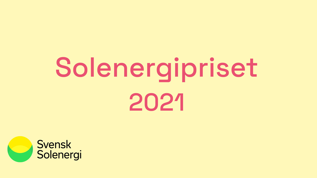 solenergipriset2021 Senergia renodlar sin verksamhet